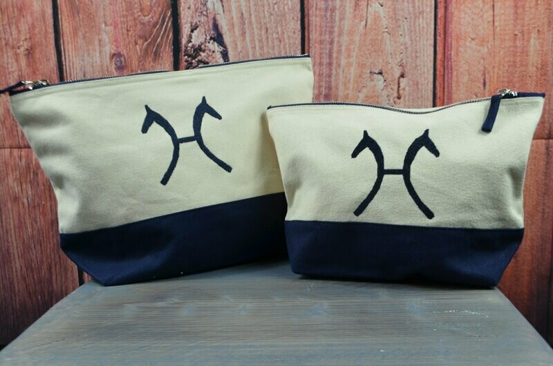 Kulturtasche bestickt