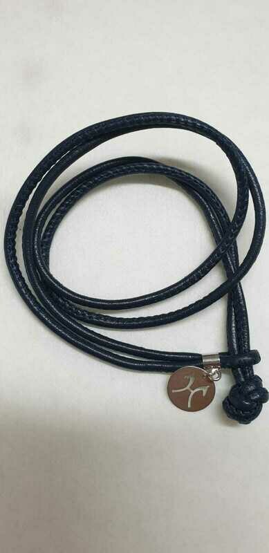 Lederarmband doppelt