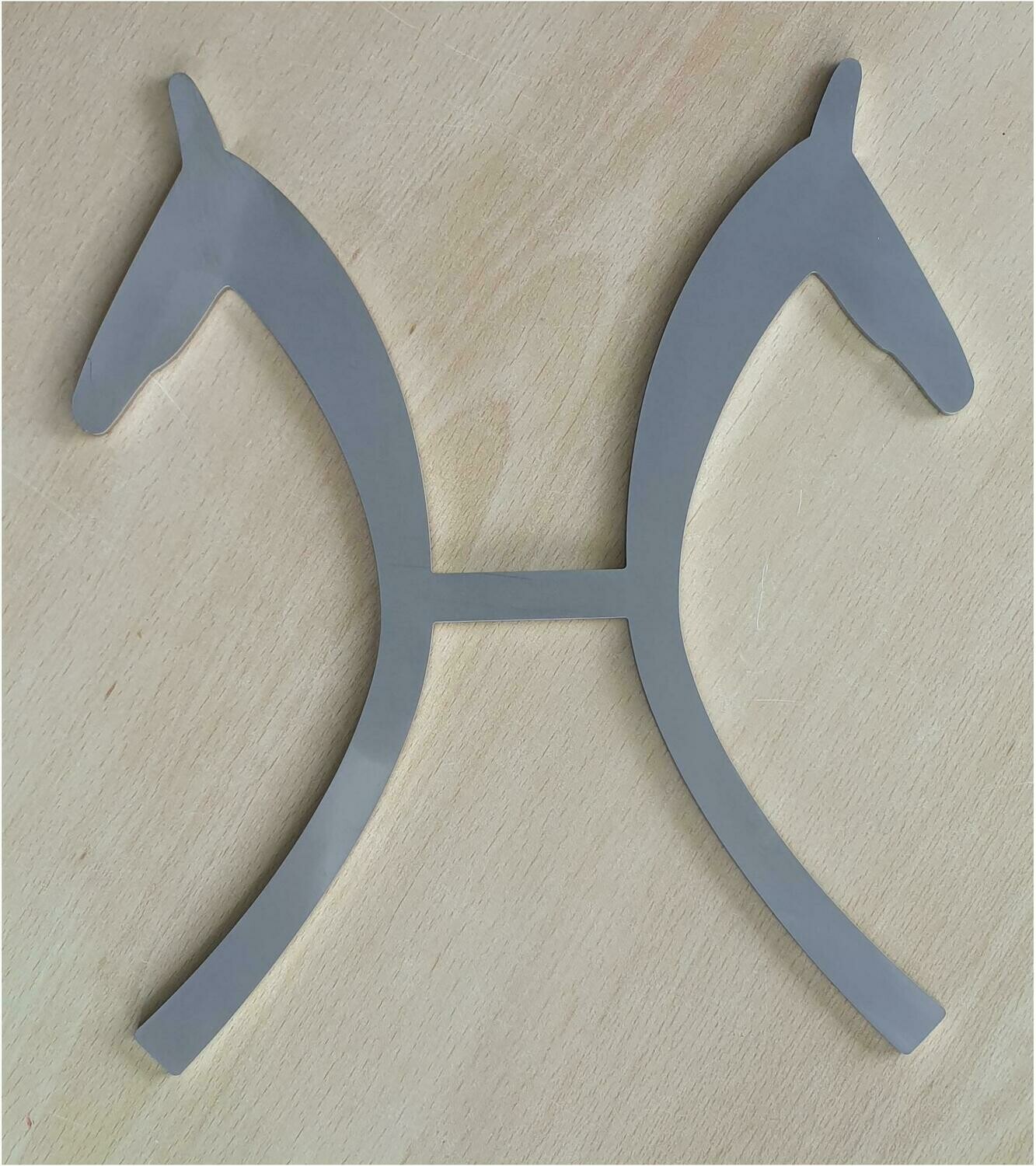 HANNOVERANER Logo aus Edelstahl