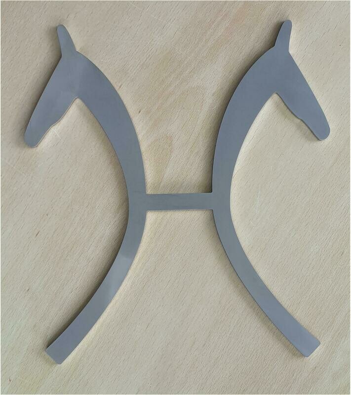 HANNOVERANER Logo aus Edelstahl HANNOVERANER Logo aus Edelstahl