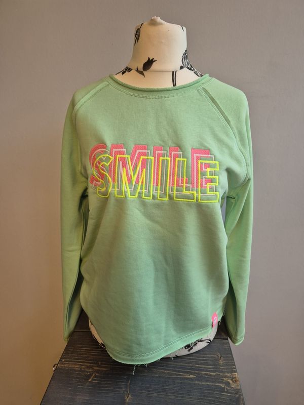 Zwillingsherz Sweathirt  "Smile" Gr. M