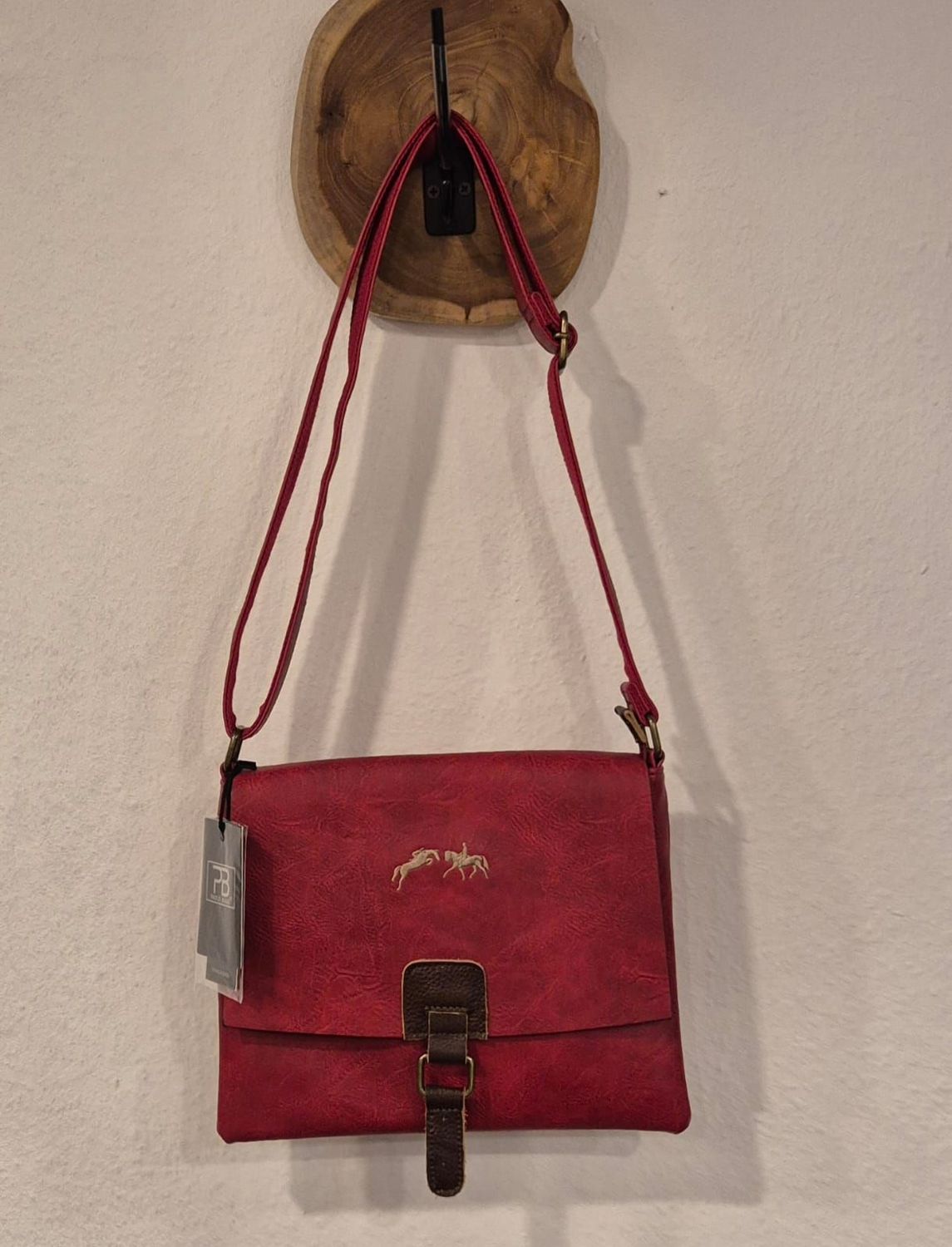 Handtasche Kunstleder  "Hannoveraner Pferdchen"