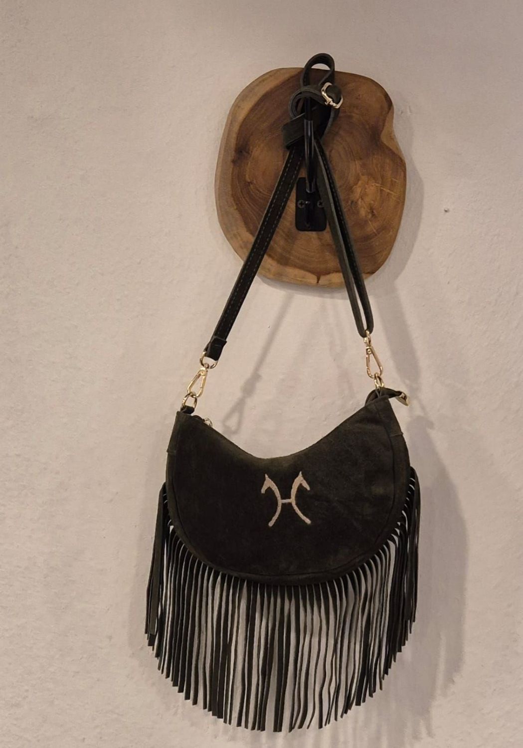 Crossbody Bag mit Fransen  "Hannoveraner "