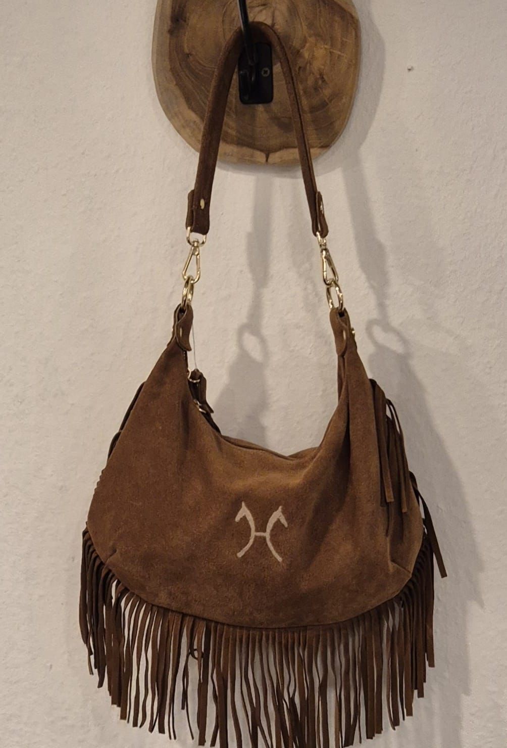 Crossbody Bag mit Fransen  "Hannoveraner "