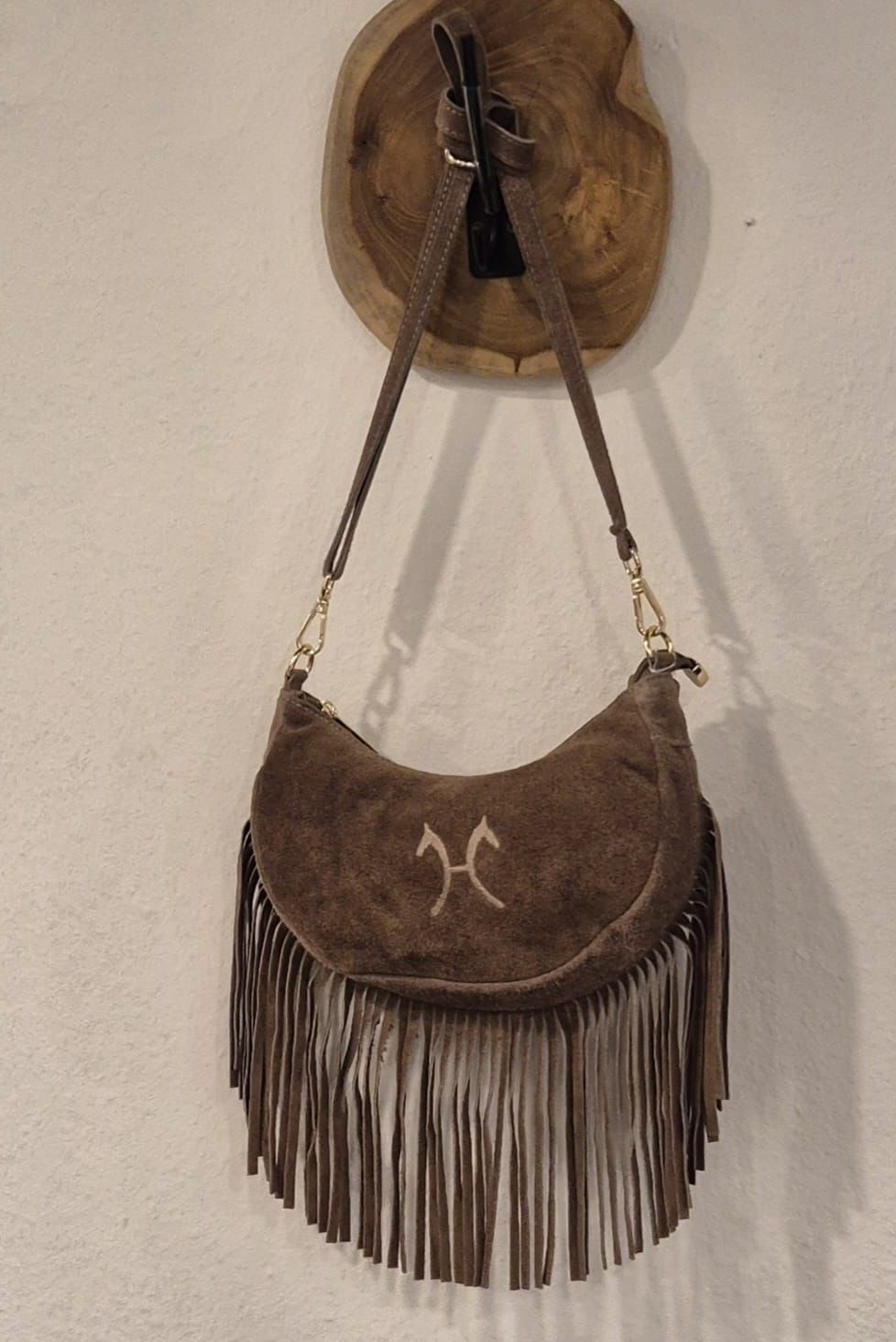 Crossbody Bag mit Fransen  "Hannoveraner "