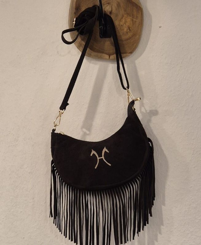 Crossbody Bag mit Fransen  "Hannoveraner "