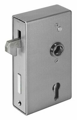 AMF 140S Schiebetor-Schlosskasten, blank AMF 140S Schiebetor-Schlosskasten, blank