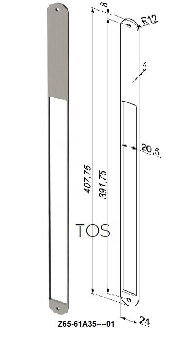 effeff Distanzblech Z65-30A35----01 effeff Distanzblech Z65-30A35----01