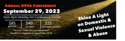 22nd Annual Domestic & Sexual Violence & Abuse Conference