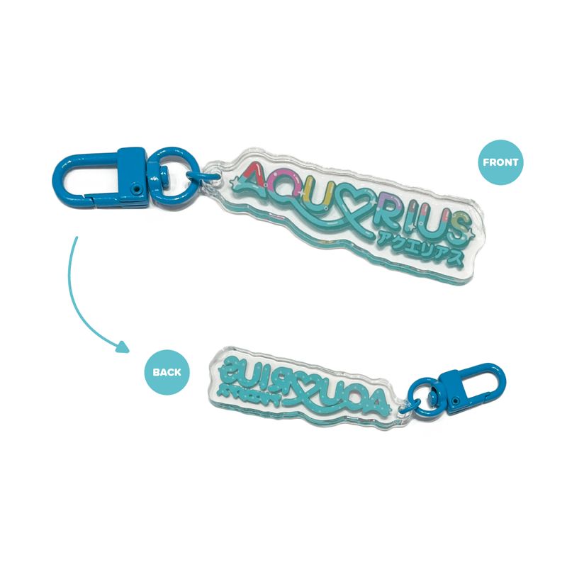 Aqu♡rius &quot;Logo Charm&quot;