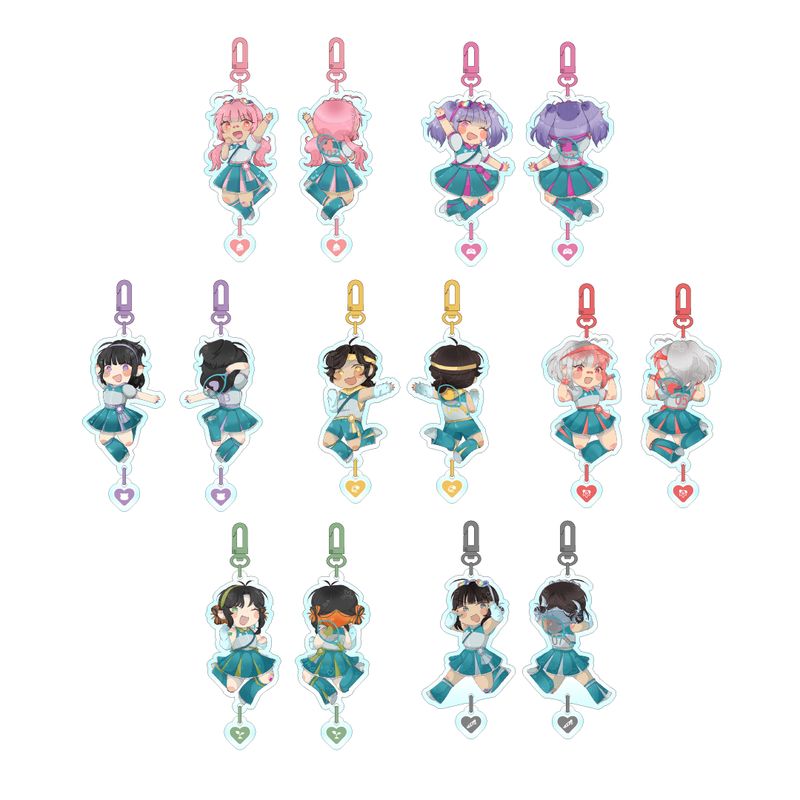 RACKETBALL Member Charms