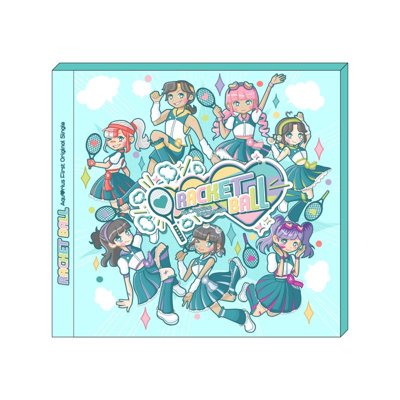RACKETBALL CD - Aqu♡rius First Original Single