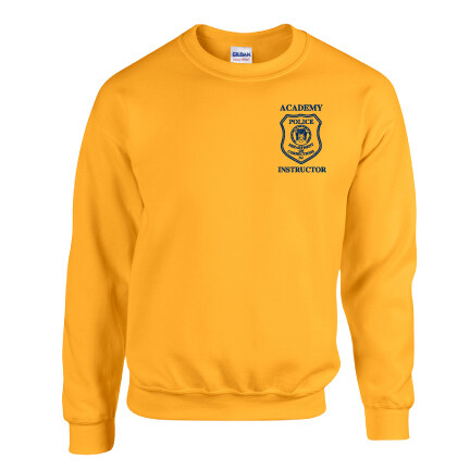 COTTON CREW NECK ACADEMY INSTRUCTOR PT SWEAT SHIRT