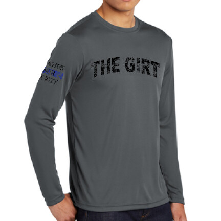 ​THE GIRT UNISEX DRY FIT LONG SLEEVE TEE