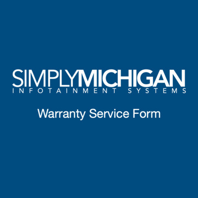 SimplyMichigan Warranty/Service Form