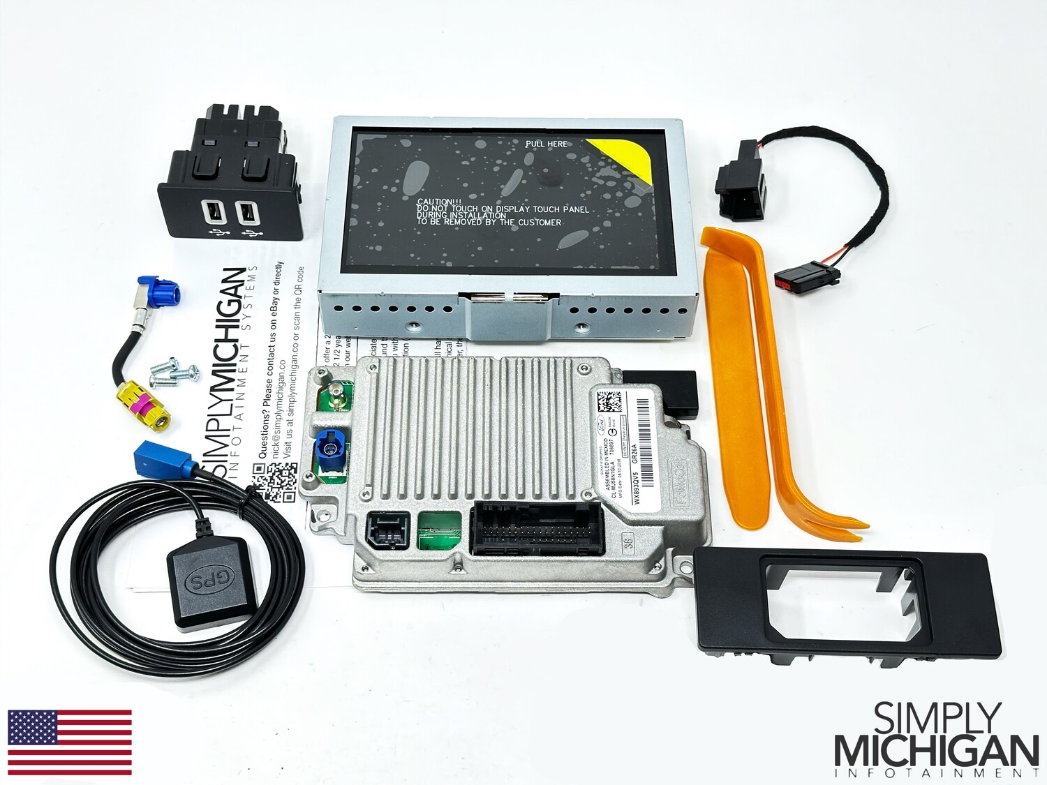 Ford Sync 3 APIM and Screen Complete Upgrade Kit for Fiesta/Transit