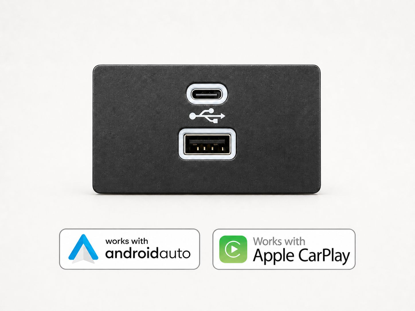 Sync 3 USB Hub with built-in Wireless Apple CarPlay, Android Auto and PD 30W Fast Charging