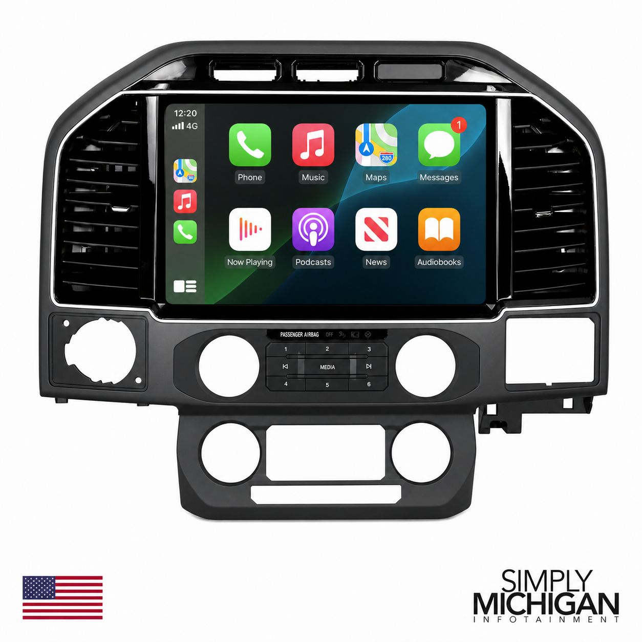 2015-2020 Ford F-150 &amp; 2017-2022 F-250 Sync 3 8″ to 12″OEM Style Screen Upgrade Kit