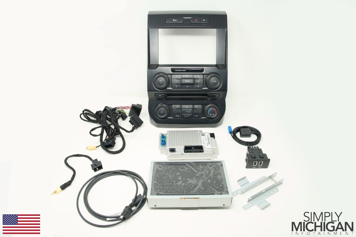 2017-2019 F-250/F-350 Super Duty 4" to 8" Complete Sync 3 Upgrade Kit