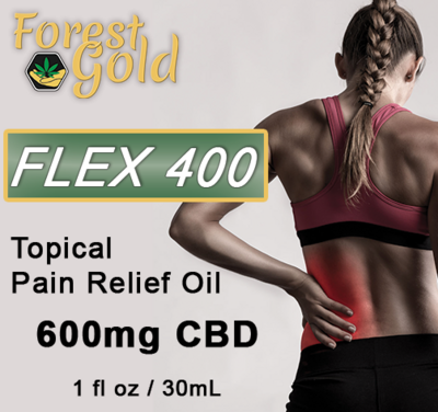 Forest Gold Flex 400 Hemp-Derived Topical