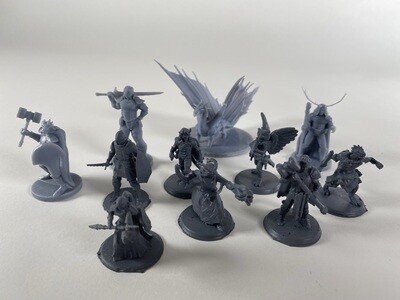 11 figurines pour jeux de table (LIQUIDATION) 11 figurines pour jeux de table (LIQUIDATION)