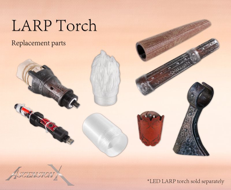 Torches DEL médiévale accessoires et pières de rechange