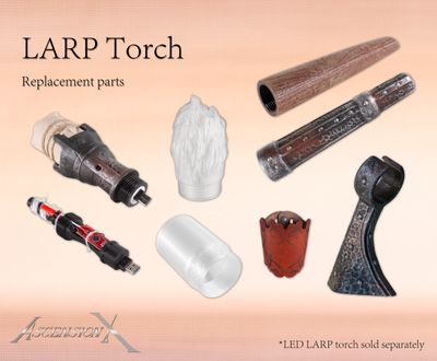 Torches DEL médiévale accessoires et pières de rechange