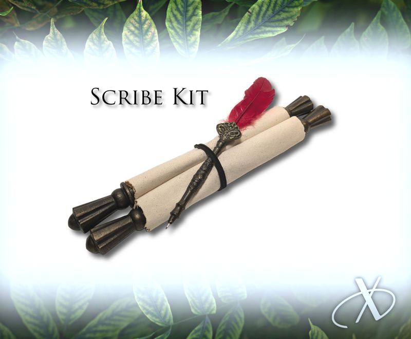Kit de Scribe Médiéval - grandeur nature