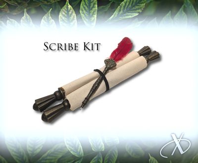 Kit de Scribe Médiéval - grandeur nature Kit de Scribe Médiéval - grandeur nature