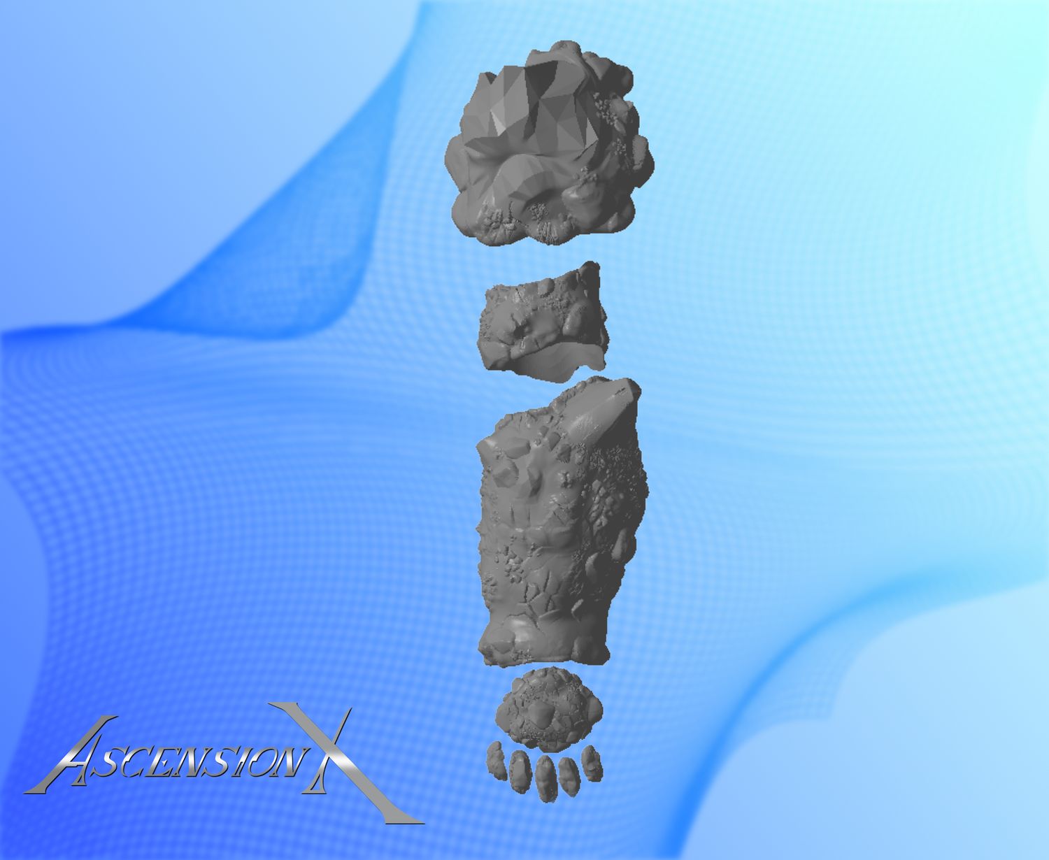 Brassards du golem pour cosplay et fichier LARP STL (fichier numérique uniquement) Brassards du golem pour cosplay et fichier LARP STL (fichier numérique uniquement)