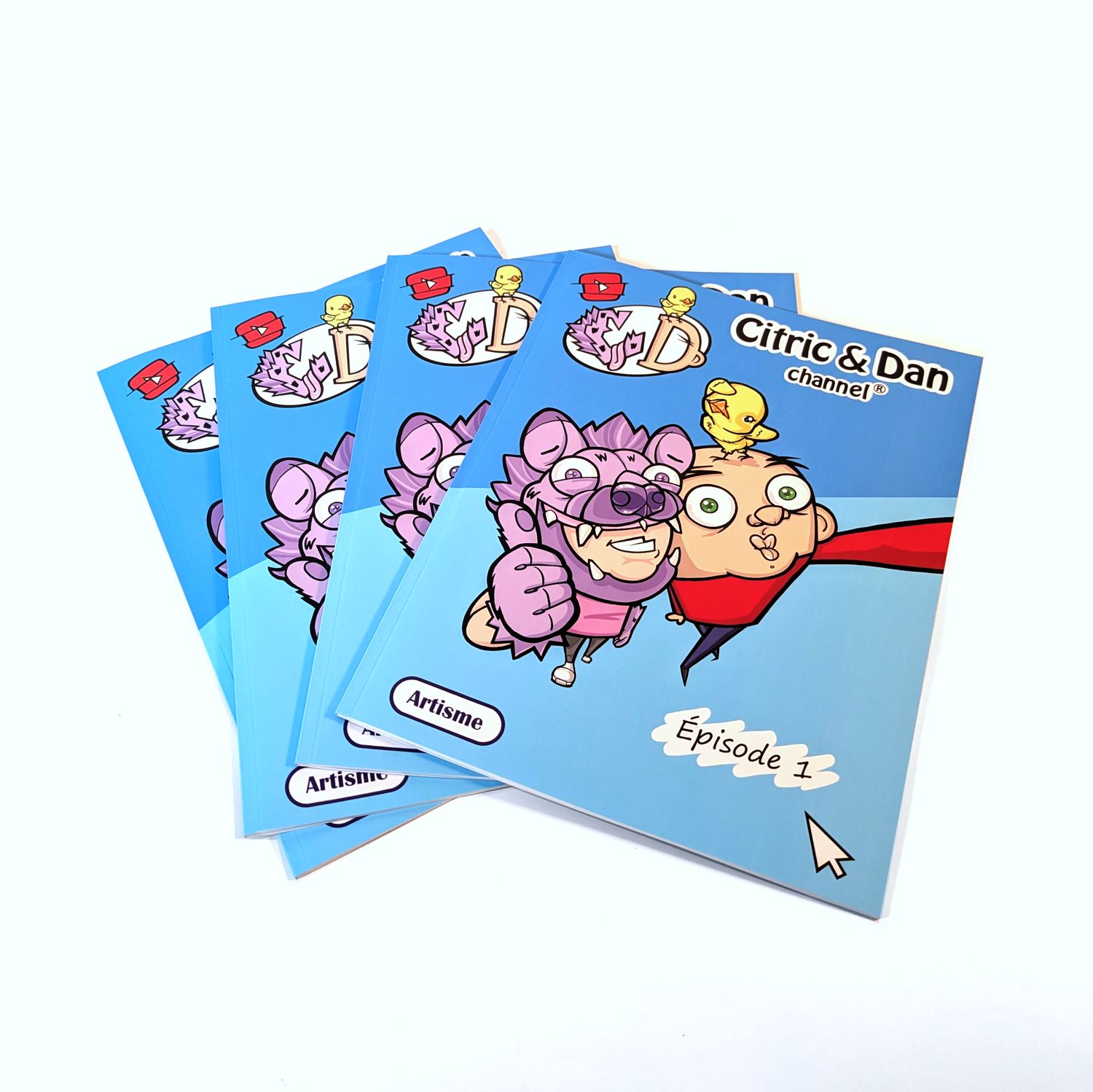 Bande-dessinées "Citric et Dan, épisode 1"