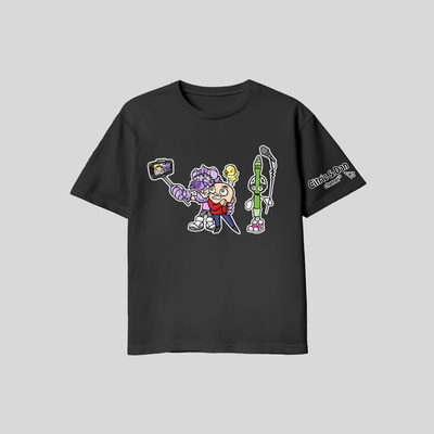 T-shirts &quot;Citric et Dan&quot; - Modèle noir 3