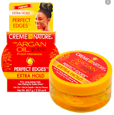 CREME OF NATURE ARGAN OIL PERFECT EDGES - EXTRA HOLD 2.25oz