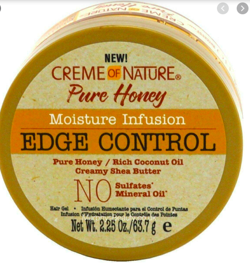 CREME OF NATURE PURE HONEY MOISTURE INFUSION EDGE CONTROL 2.25oz