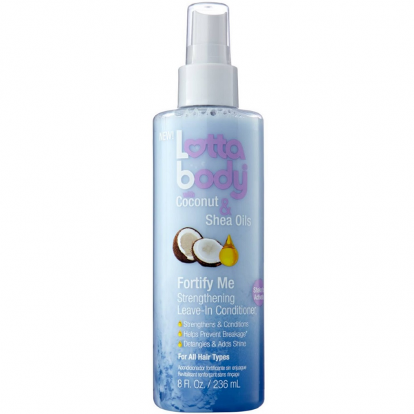 Lottabody Coconut &amp; Shea Oils Fortify Me Strengthening Leave-In Conditioner 8oz