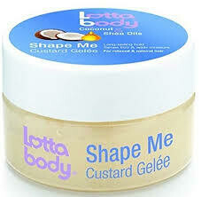 Lottabody Coconut &amp; Shea Oils Shape Me Custard Gelee 7oz