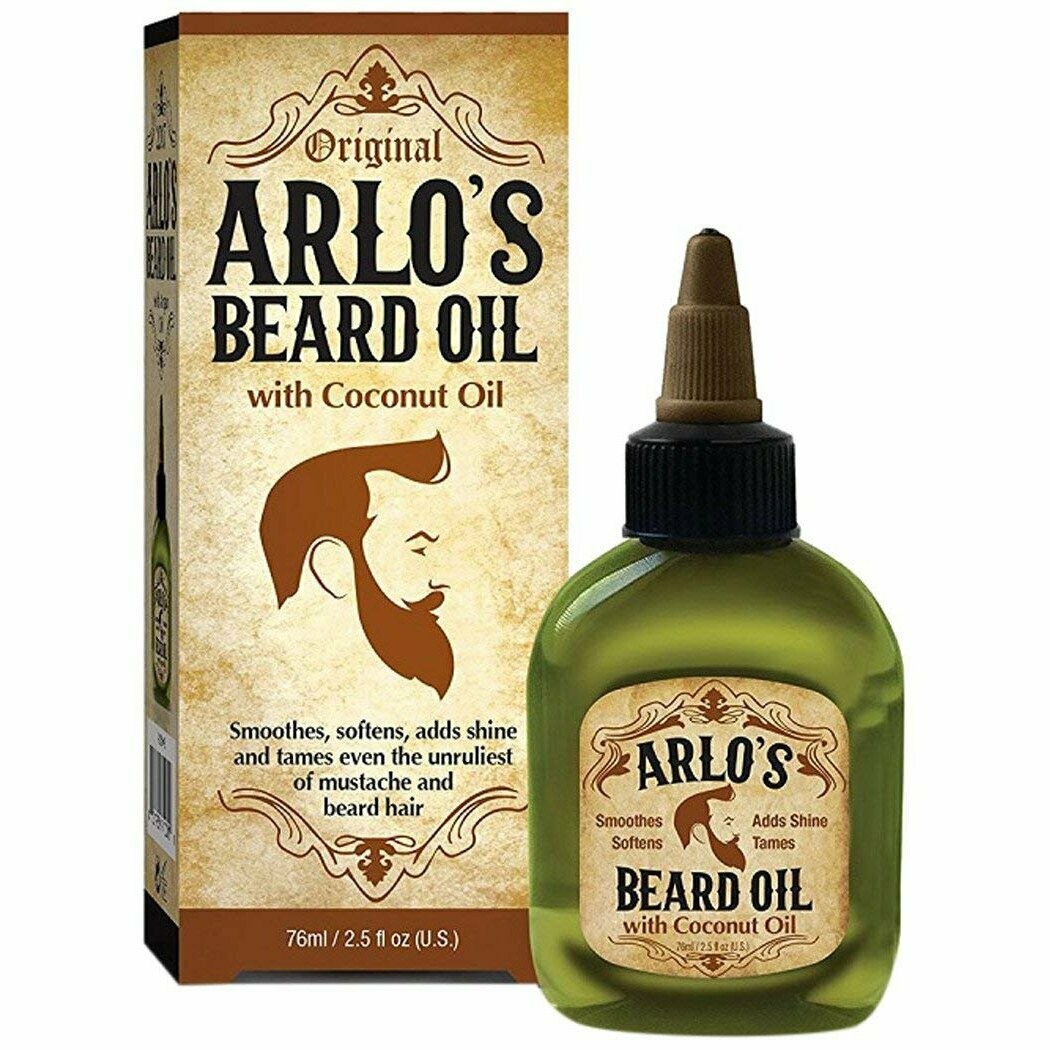 Arlo&#39;s 99% Natural Beard Oil With Coconut Oil 2.5oz