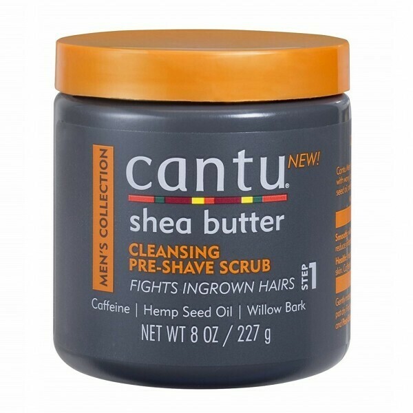 Cantu Men&#39;s Collection Shea Butter Cleansing Pre-Shave Scrub 8oz