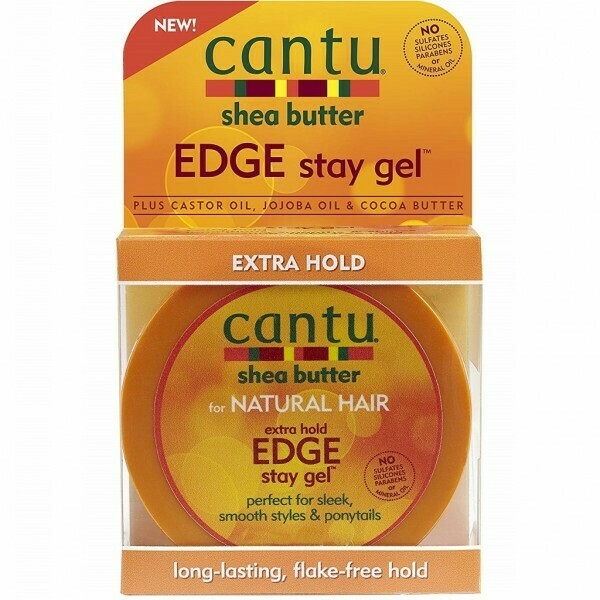 Cantu Shea Butter For Natural Hair Edge Stay gel 2.25oz - Extra Hold