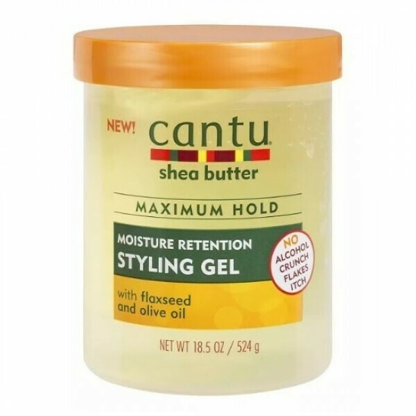 CANTU SHEA BUTTER MOISTURE RETENTION STYLING GEL - MAXIMUM HOLD 18.5 oz