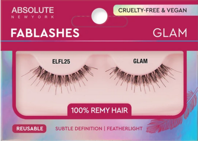 ABSOLUTE 100% REMY HAIR FABLASHES #ELFL25