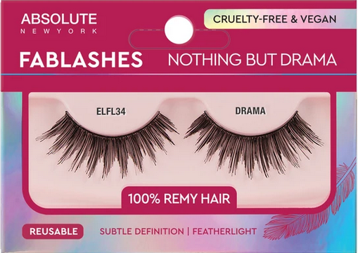ABSOLUTE 100% REMY HAIR FABLASHES #ELFL34