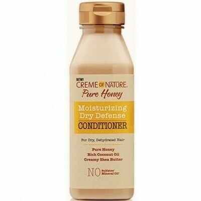 CREME OF NATURE PURE HONEY MOISTURIZING DRY DEFENSE CONDITIONER 12oz