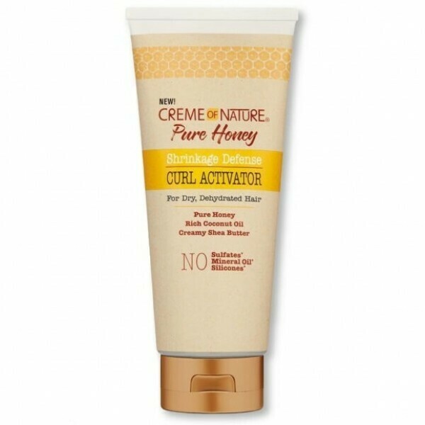 CREME OF NATURE PURE HONEY SHRINKAGE DEFENSE CURL ACTIVATOR 10.5oz