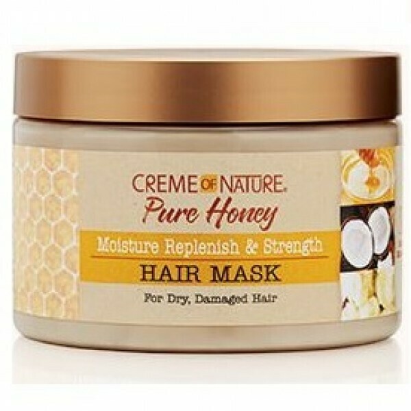 CREME OF NATURE PURE HONEY MOISTURE REPLENISH HAIR MASK 11.5oz
