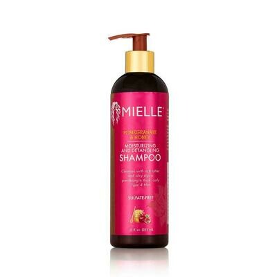 Mielle Pomegranate &amp; Honey Moisturizing And Detangling Shampoo 12oz