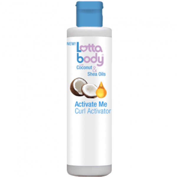 LOTTABODY COCONUT &amp; SHEA OILS ACTIVATE ME CURL ACTIVATOR 10.1oz
