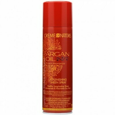CREME OF NATURE ARGAN OIL REPLENISHING SHEEN SPRAY 16oz