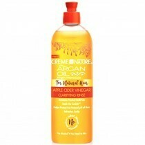 Creme of Nature Argan Oil For Natural Hair Apple Cider Vinegar Clarifying Rinse 15.5oz