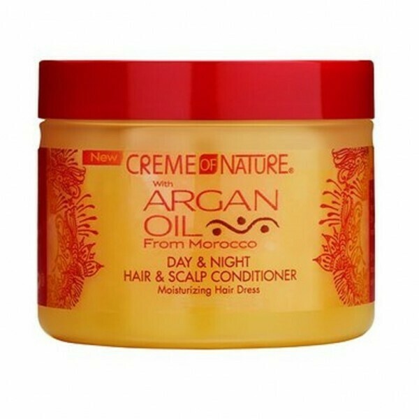 Creme Of Nature Argan Oil Day &amp; Night Hair &amp; Scalp Conditioner 4.76oz
